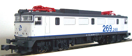 N Scale - Kato - 137-1305 - Electric Locomotive Mitsubishi RENFE 269 - Renfe - 269-248-1