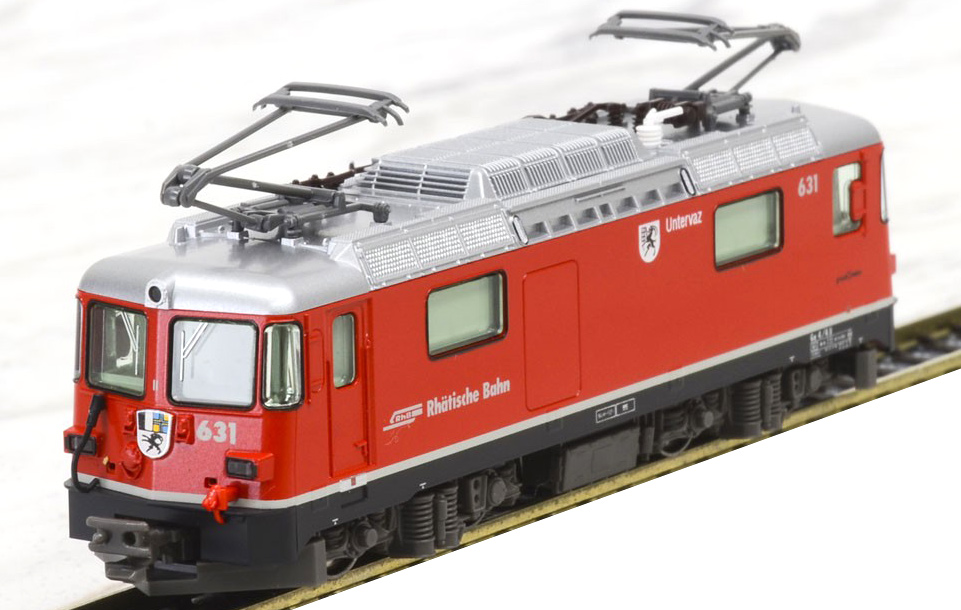 N Scale - Kato - 3102 - Locomotive, Electric, Ge 4/4 - Rhaetian Railway - 631