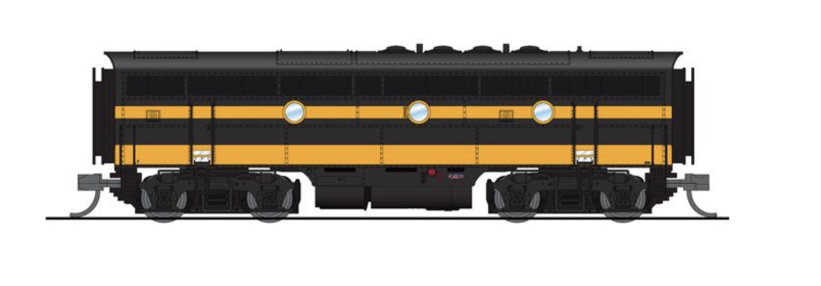 N Scale - Broadway Limited - 9057 - Locomotive, Diesel, EMD F3 - Frisco - 5101