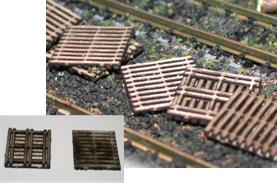 N Scale - N Scale Architect - 20038 - Farm - Undecorated - Two-Layer Pallets