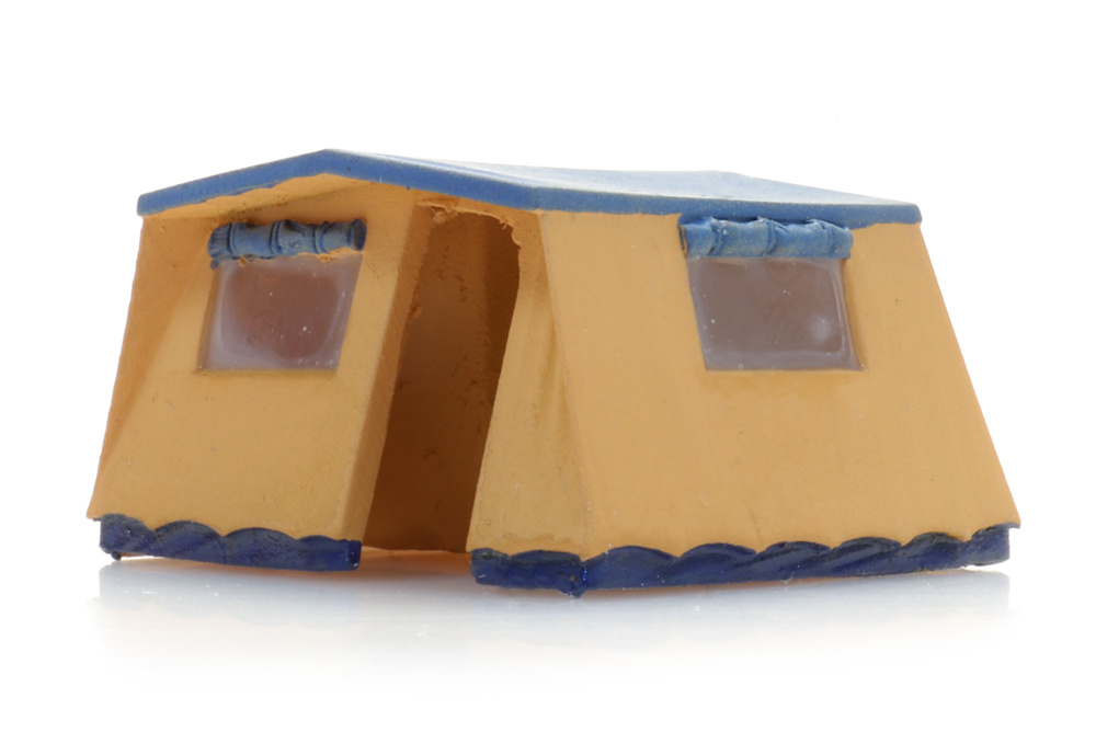 N Scale - Artitec - 316.117 - Structure, Camping,Tent - Painted/Unlettered