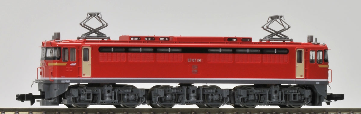 N Scale - Tomix - 9183 - Electric Locomotive, Freight, Type EF67 - Japan Railways Freight - EF 67 101
