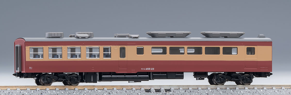 N Scale - Tomix - 9005 - Passenger Car, Electric, SAHASHI45, Dining Car - Japanese National Railways - 455 20