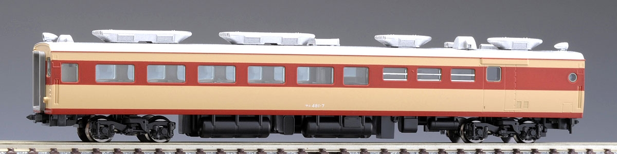 N Scale - Tomix - 8954 - Passenger Car, Electric, SASHI481, Dining Car - Japanese National Railways - 481 7