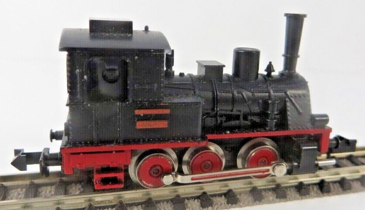 N Scale - Minitrix - 2914 - Locomotive, Steam, 0-6-0 Tank - Painted/Unlettered