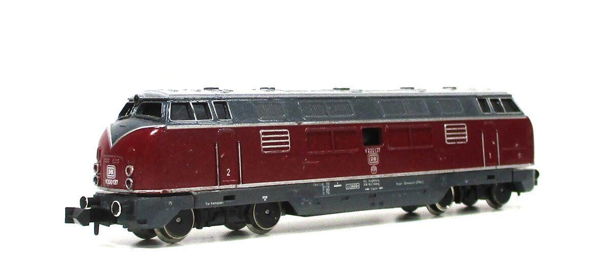 N Scale - Minitrix - 2960 - Locomotive, Diesel, DB V200 - Deutsche Bundesbahn - V200 137