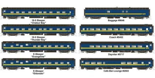 N Scale - Rapido Trains - 550015 - Passenger Car, Lightweight, Sm...