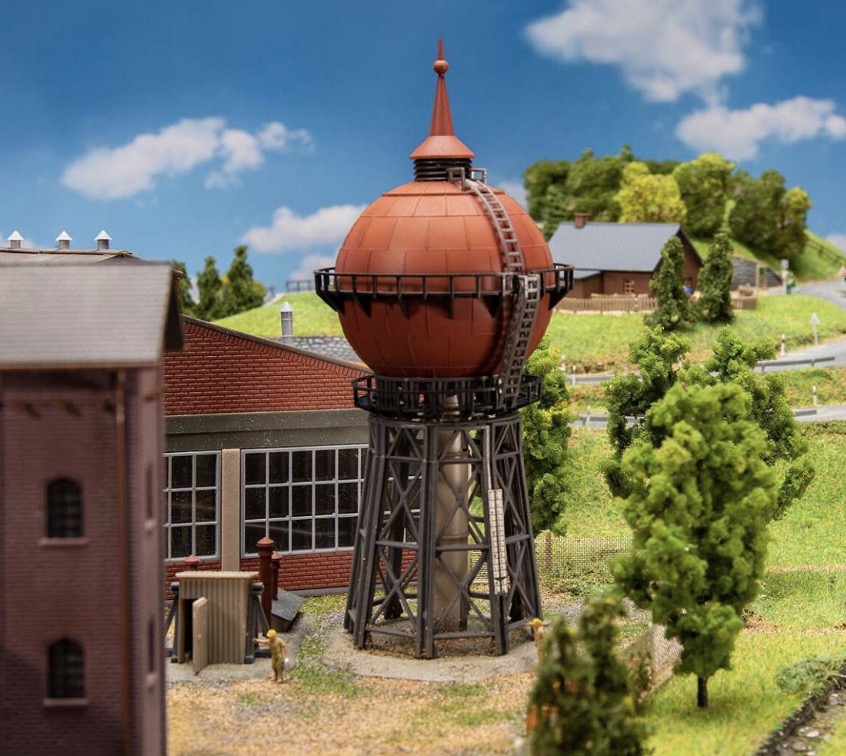 N Scale - Faller - 222234 - Structure, Municipal, Water Tower - Municipal Structures
