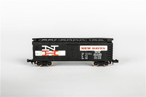 N Scale - Tempo - 2211 - Boxcar, 40 Foot, Steel Single Door - New Haven - 40045