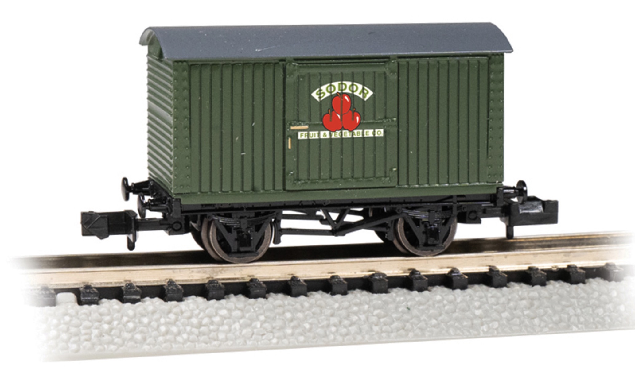 N Scale - Bachmann - 77089 - Boxcar, Wood, Ventilated Van - London, Brighton and South Coast Railway