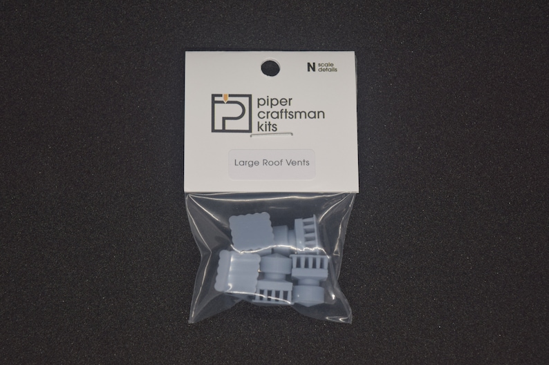 N Scale - Piper Craftsman Kits - PO04 - Undecorated