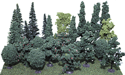 N Scale - Heki - 304 - Scenery, Tree - Scenery