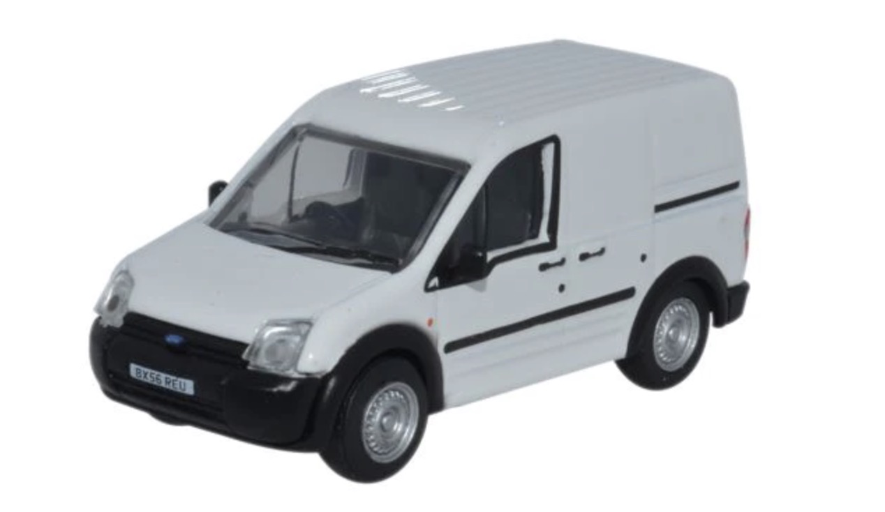 N Scale - Oxford Diecast - NFTC005 - Automobile, Ford, Transit Connect - Painted/Unlettered - BX 56 REU
