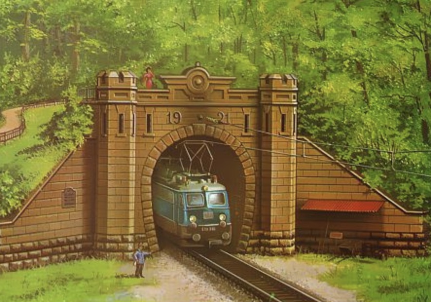 N Scale - Pola - 272 - Structure, Railroad, Tunnel Portal - Railroad Structures