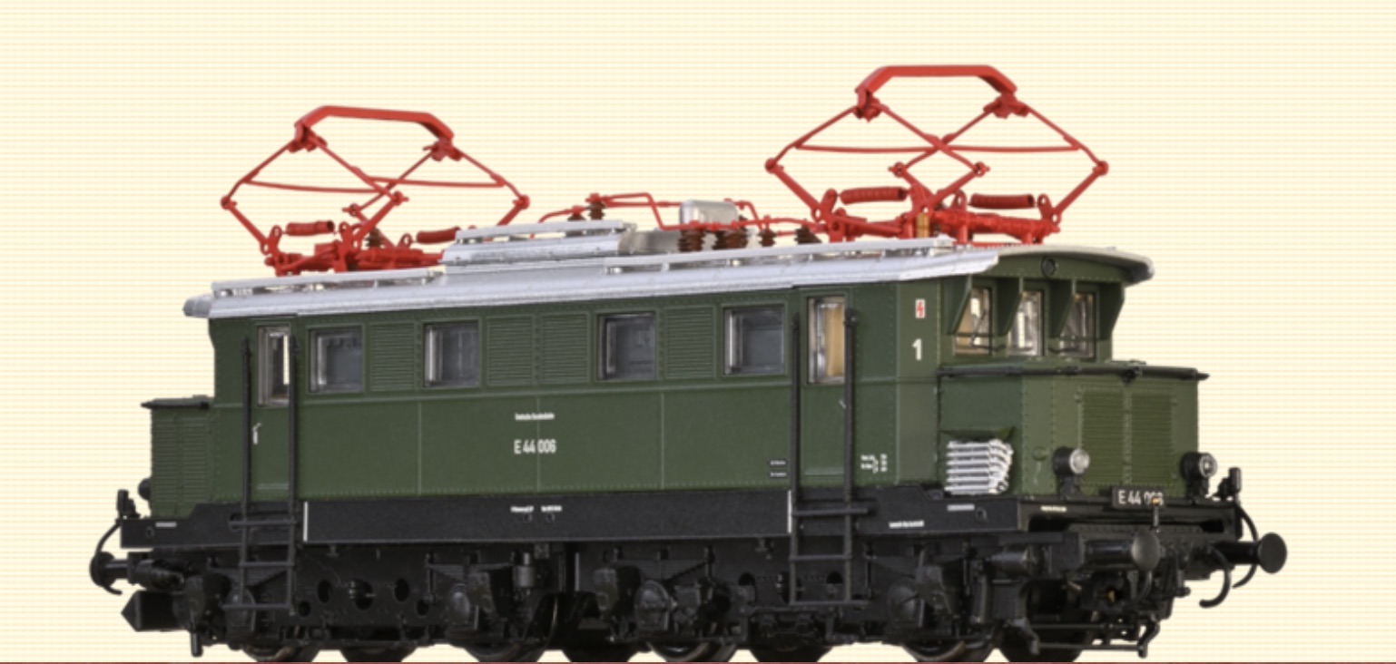 N Scale - Brawa - 63102 - Locomotive, Electric, E44 - Deutsche Bahn - E 44 006