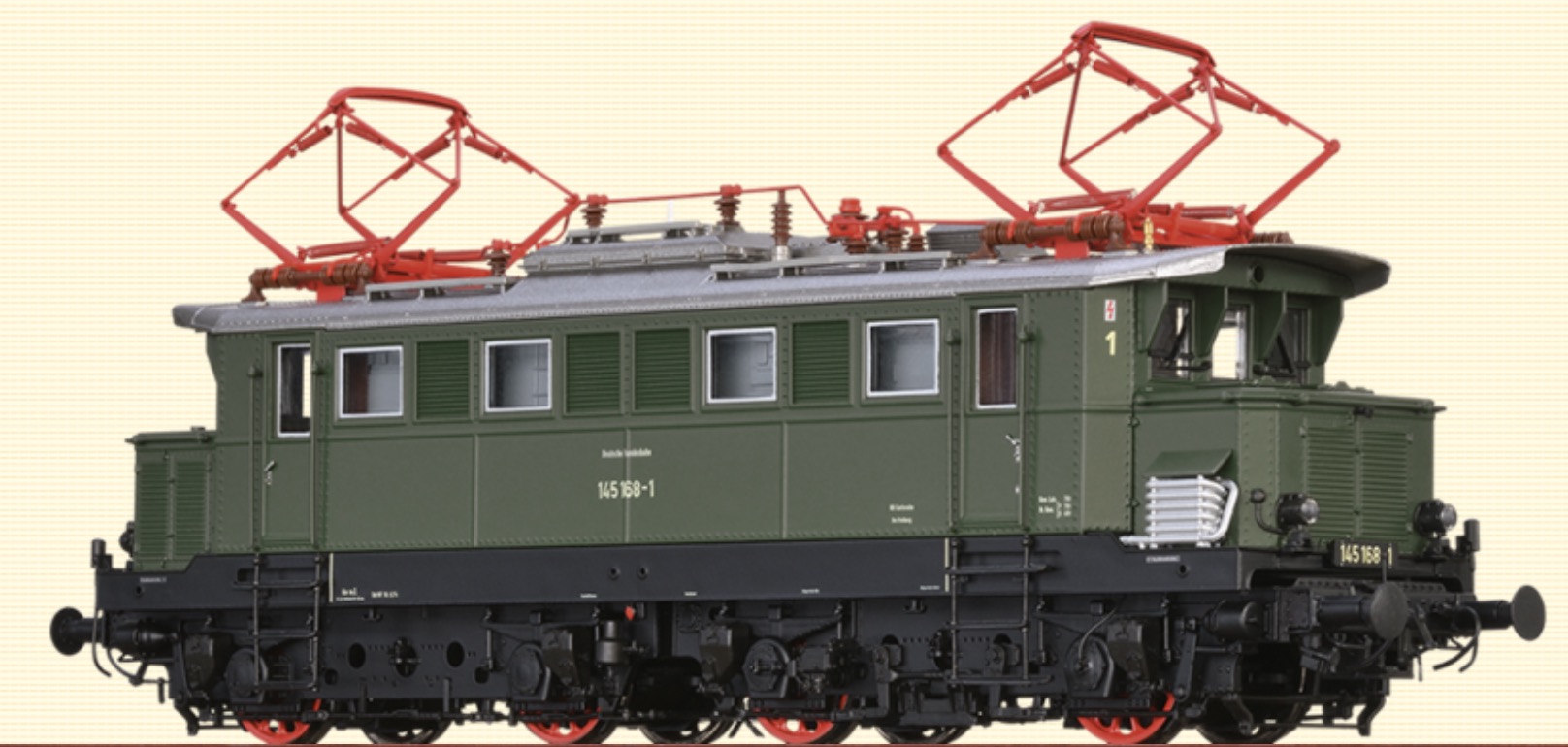 N Scale - Brawa - 63112 - Locomotive, Electric, BR 145 - Deutsche...