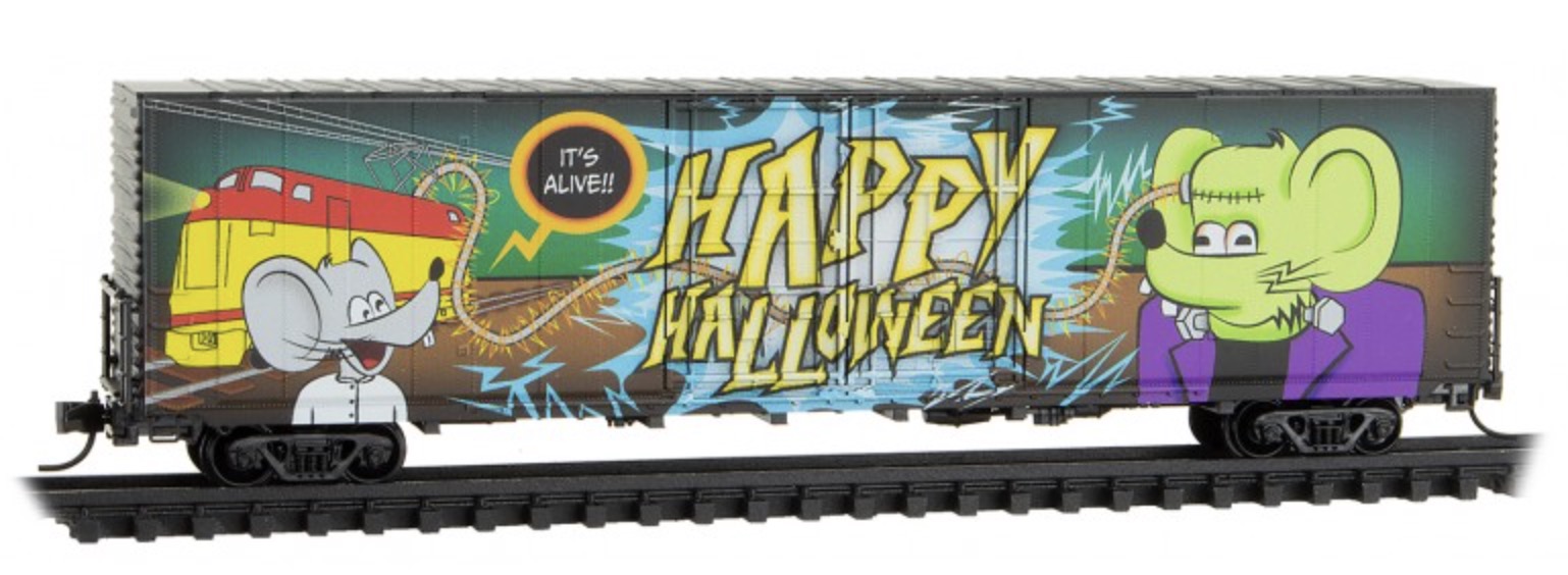 N Scale - Micro-Trains - 102 00 270 - Boxcar, 60 Foot, High-Cube - Micro-Mouse - 2023