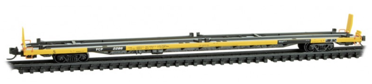 N Scale - Micro-Trains - 072 00 050 - Flatcar, 89 Foot, COFC - Ferrocarril Del Pacifico - 2286