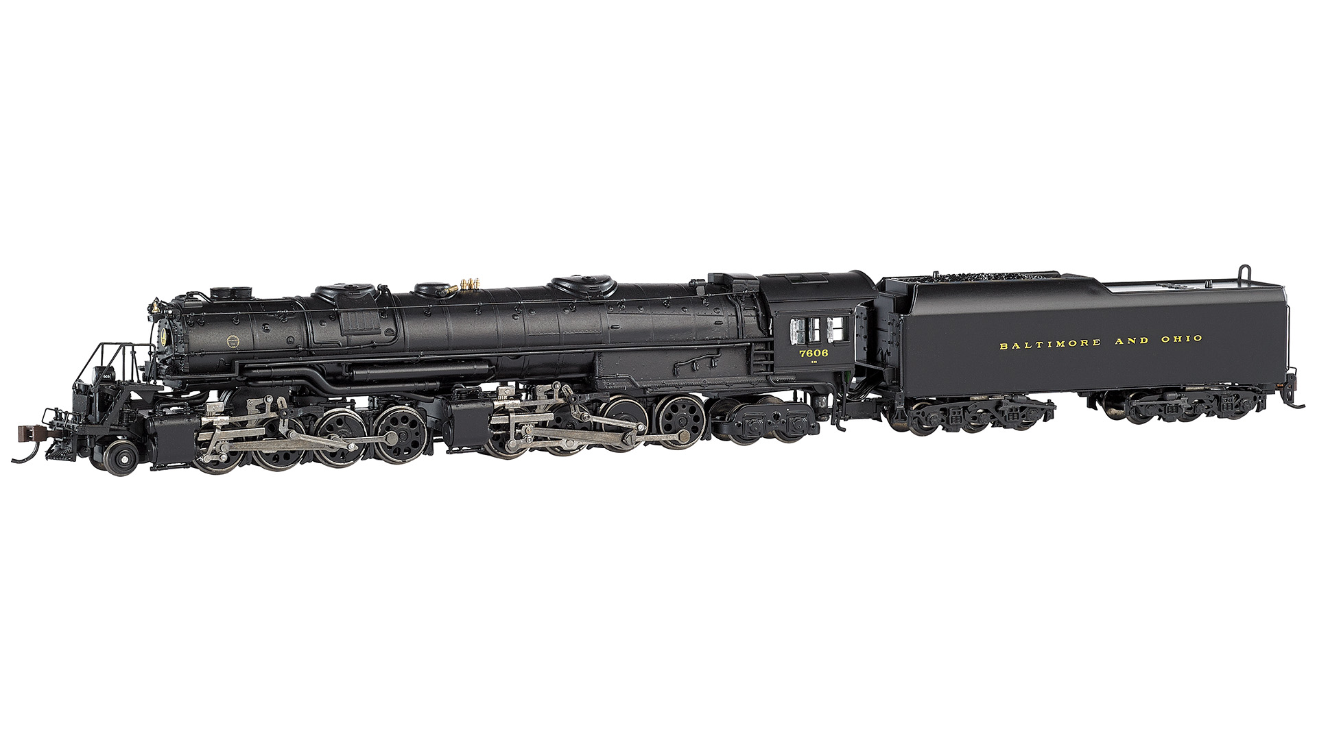 N Scale - Bachmann - 80855 - Engine, Steam, 2-8-8-4 EM-1 - Baltimore & Ohio - 7606