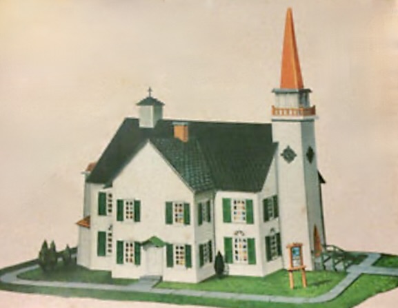 N Scale - Model Power - 1516 - Structure, Building, Religious, Church - Religious Structures