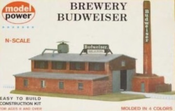 N Scale - Model Power - 1509 - Structure, Building, Industrial, Brewery - Industrial Structures