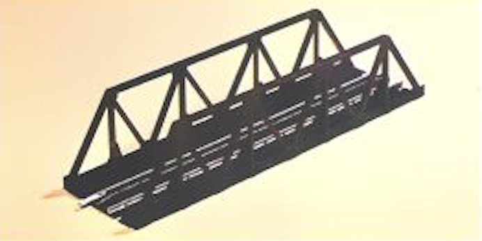 N Scale - Bachmann - 7017 - Bridge, Single Track, Truss - Bridges and Piers