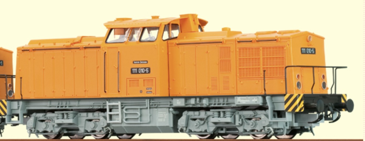 N Scale - Brawa - 61105 - Locomotive, Diesel, BR 111 - Deutsche Reichsbahn - 111 107-9
