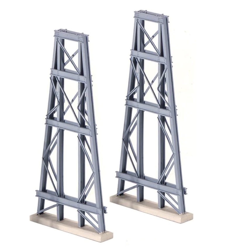 N Scale - Ratio - 242 - Structure, Bridge, Steel Trestles - Bridges and Piers
