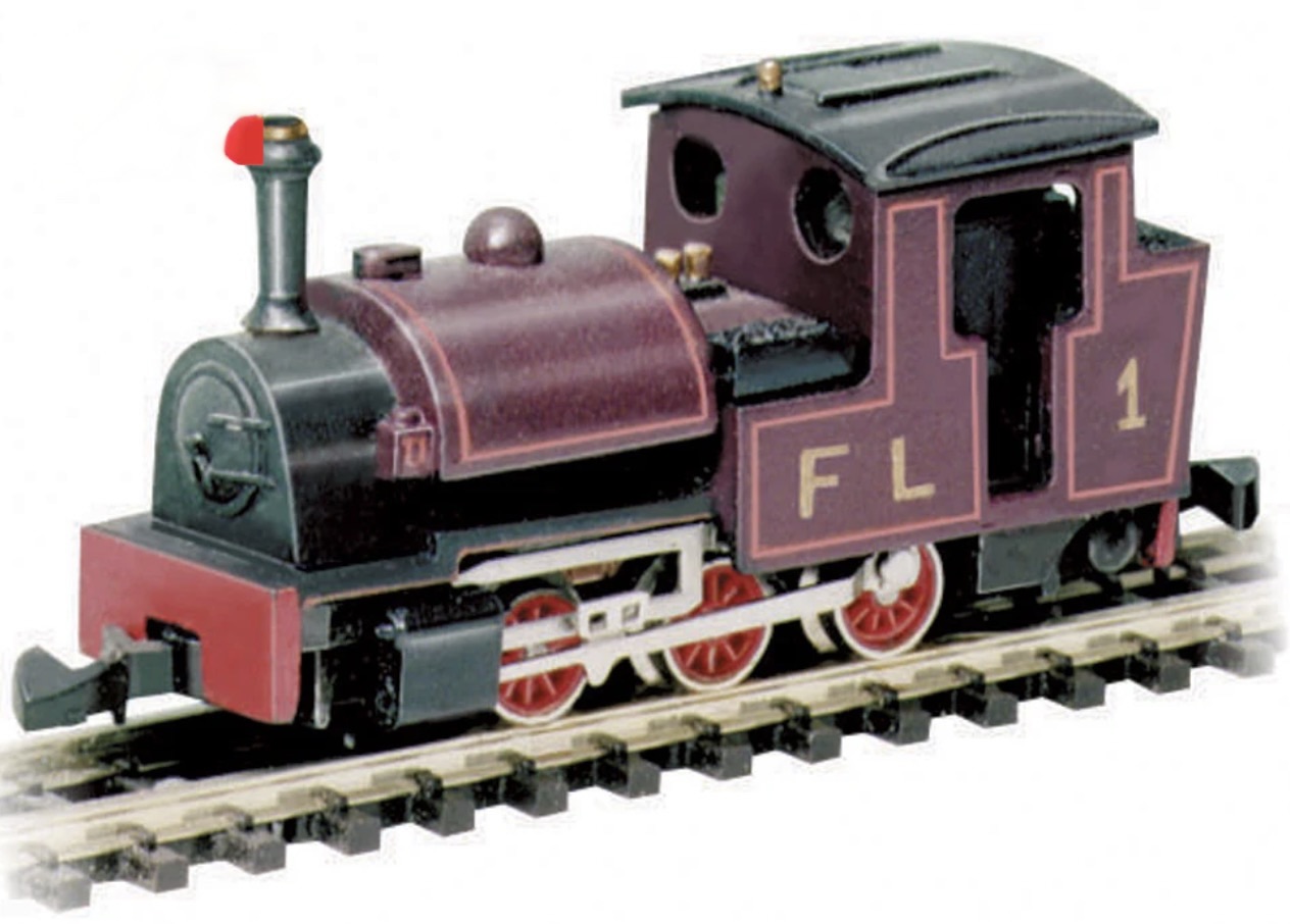 N Scale - Peco - NG-652 - Locomotive, Narrow, 0-6-0 Saddle Tank - Painted/Lettered - 1