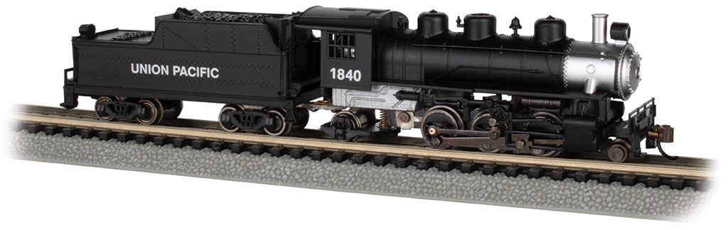 N Scale - Bachmann - 51558 - Locomotive, Steam, 2-6-2 Prairie - Union Pacific - 1840