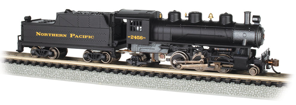 N Scale - Bachmann - 51557 - Locomotive, Steam, 2-6-2 Prairie - Northern Pacific - 2456