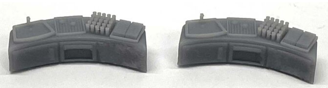 N Scale - Phoenix Precision Models - 30545 - Accessories, Detail Parts, Food Counter - Undecorated - 2-Pack