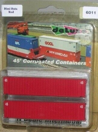 N Scale - Deluxe Innovations - 6011 - Container, 45 Foot - Dimensional Data