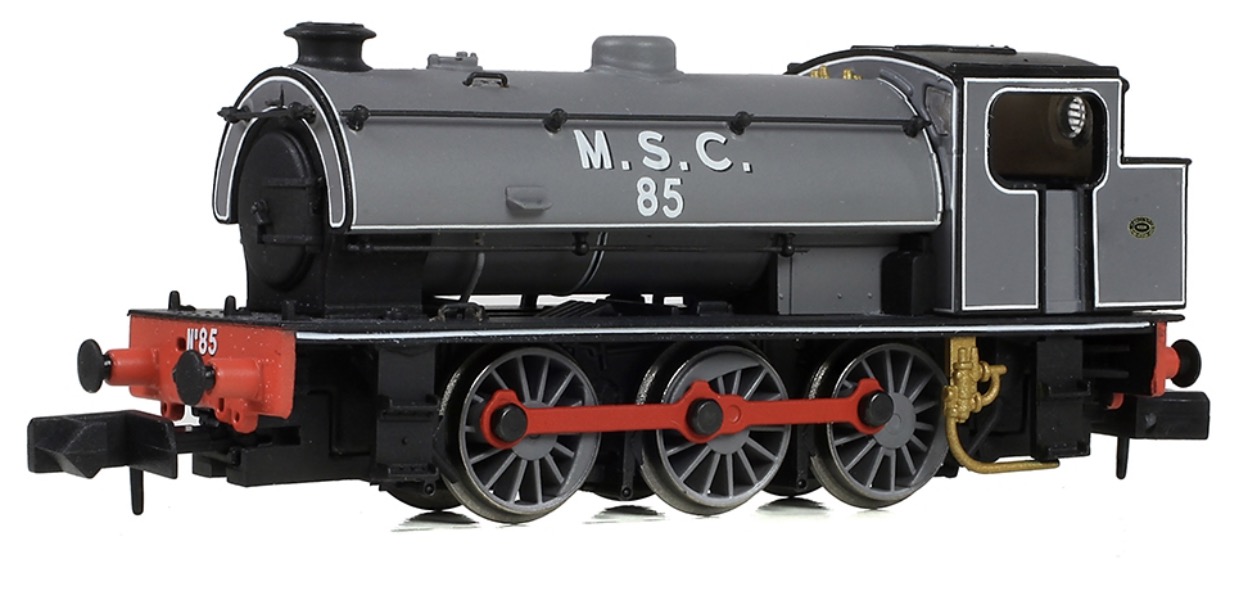 N Scale - EFE Rail - E85508 - Locomotive, Steam, 0-6-0 Tank - Manchester Ship Canal - 85