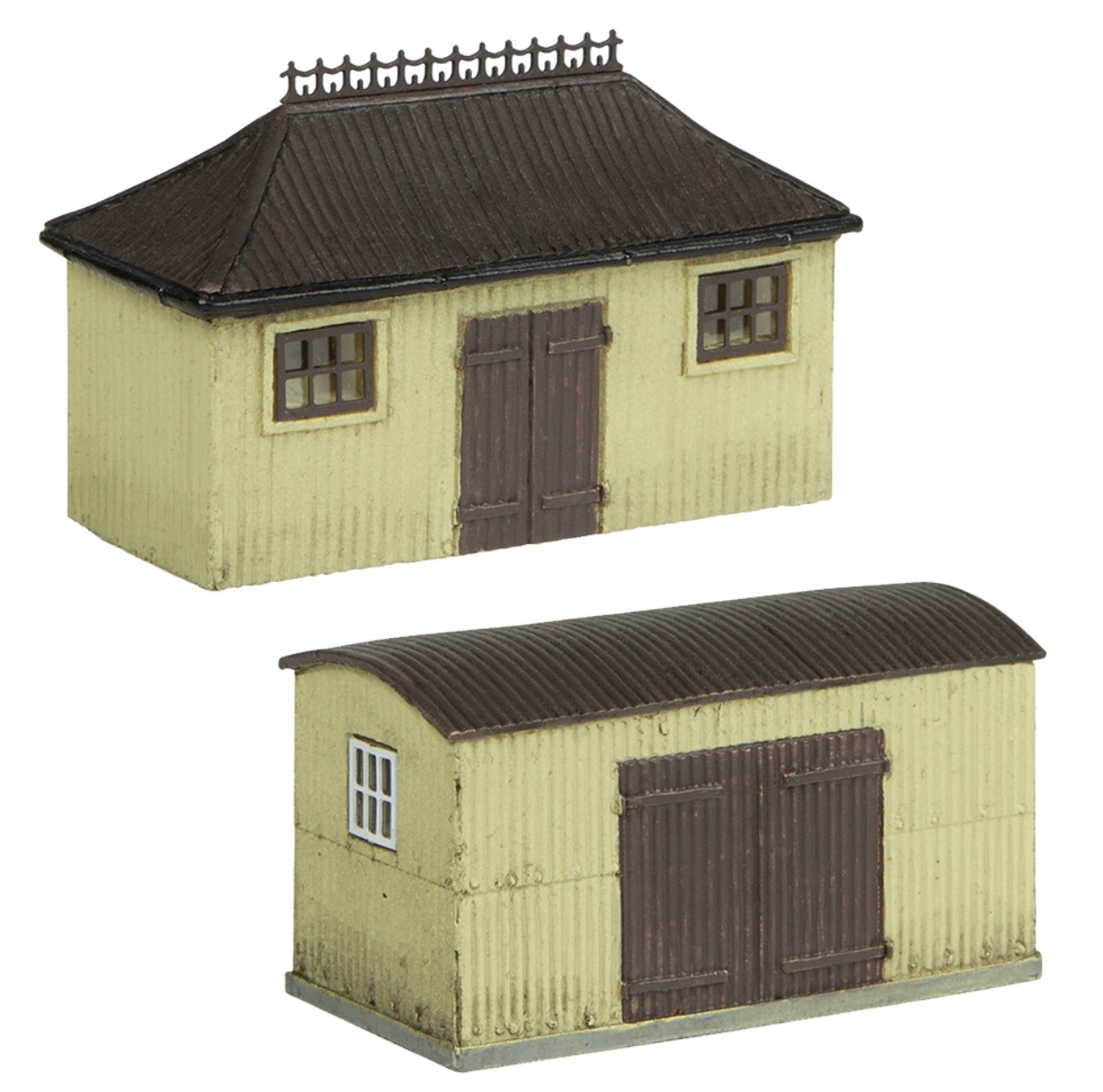 N Scale - Graham Farish - 42-0055C - Structure, Railroad, Commercial, Shed/Store - Railroad Structures