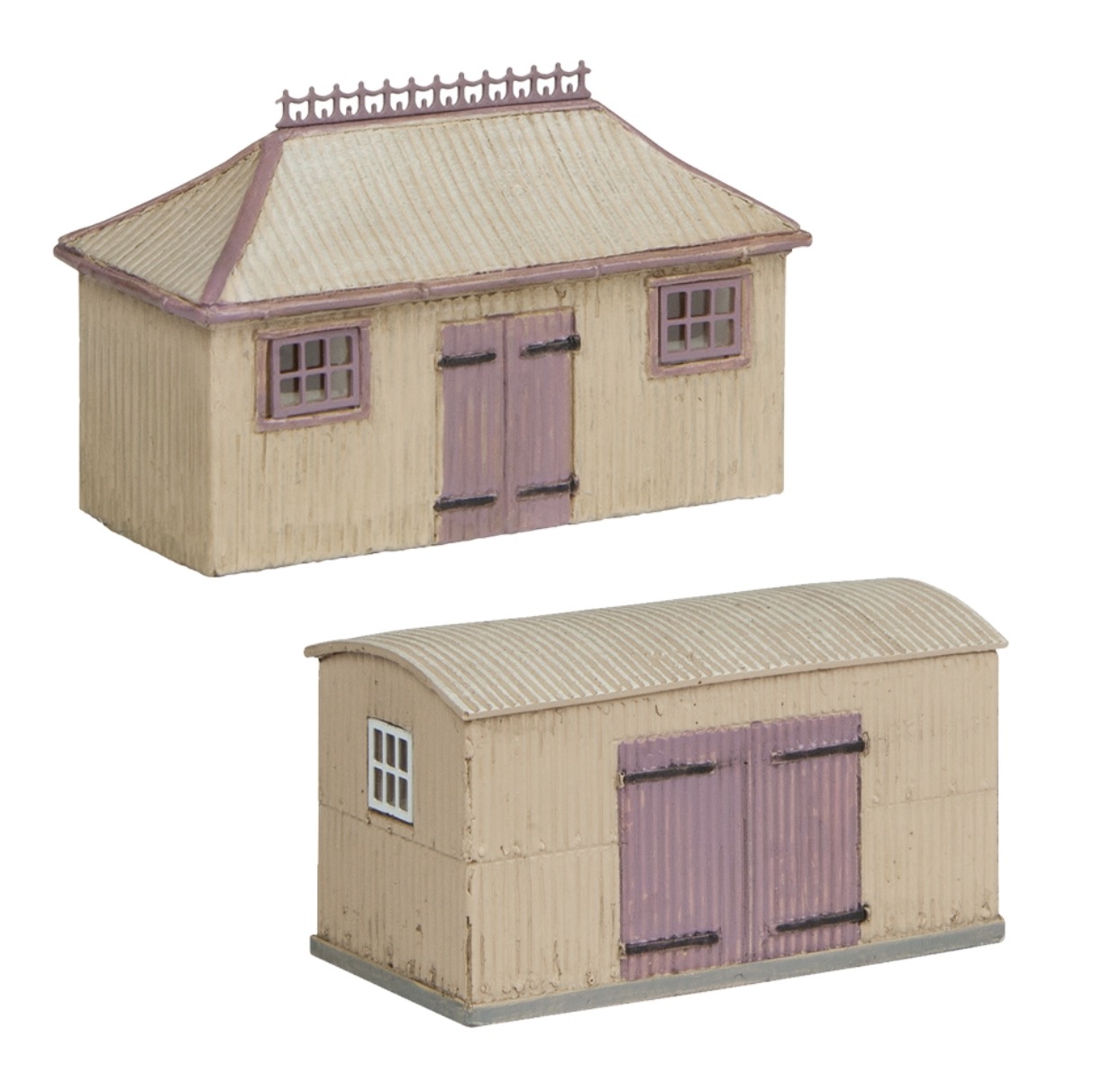 N Scale - Graham Farish - 42-0055S - Structure, Railroad, Commercial, Shed/Store - Railroad Structures