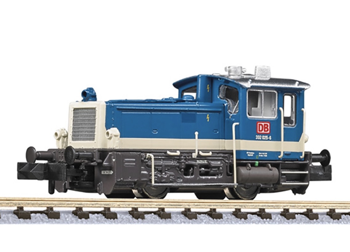 N Scale - Liliput - L162591 - Locomotive, Diesel, Shunter, Epoch V - Deutsche Bundesbahn - 332 025-6