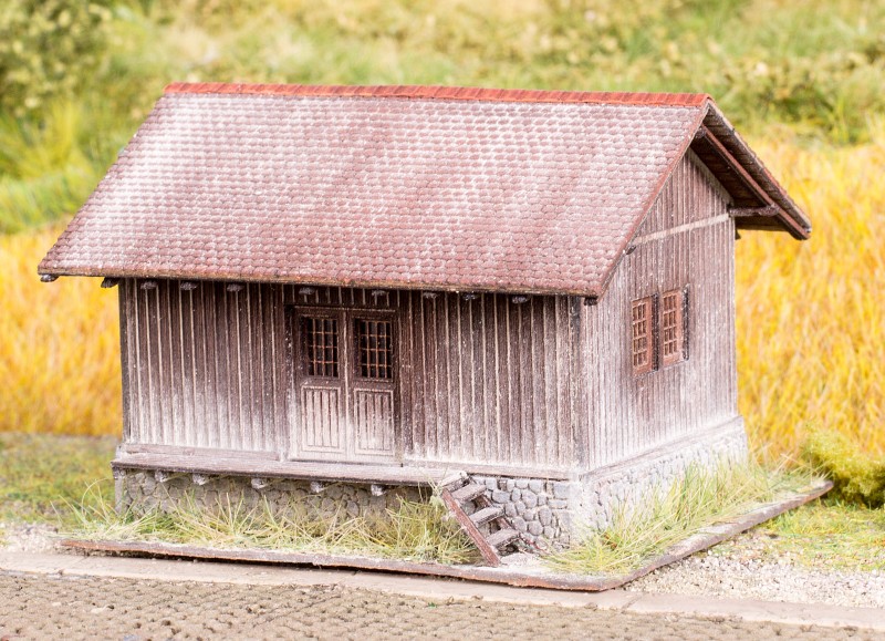 N Scale - Modelscene - 96600 - Structures, Railroad, Storage Shed - Railroad Structures