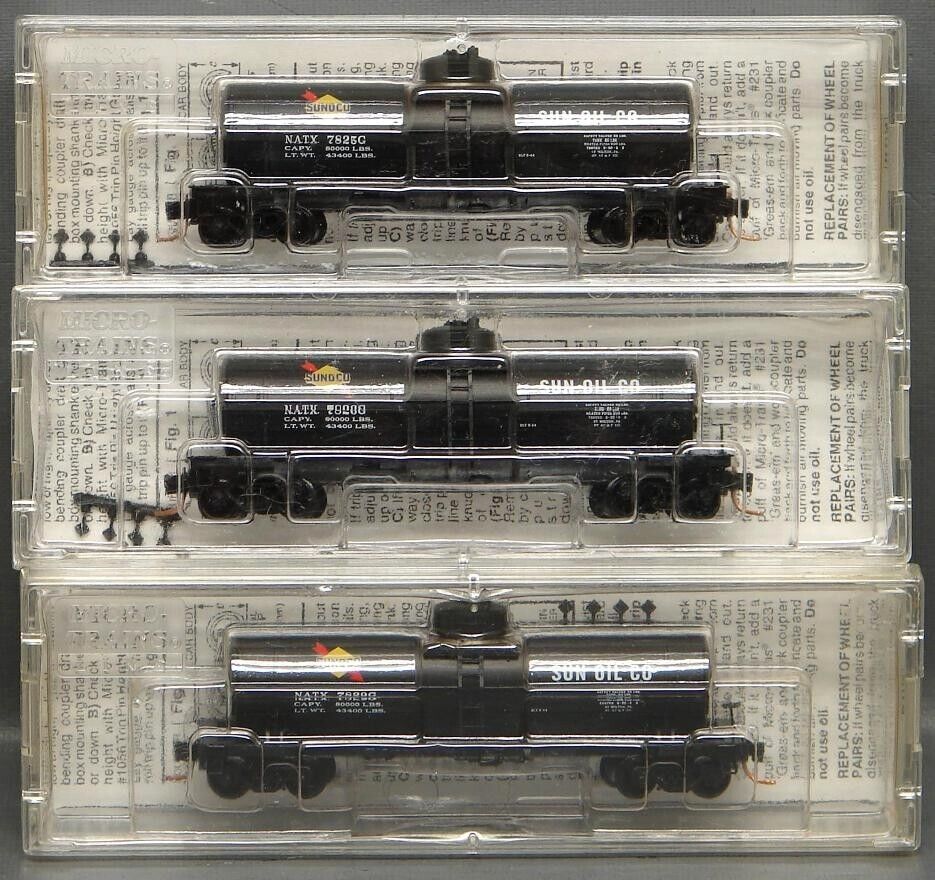 N Scale - Micro-Trains - BLW 2000-29 - Sunoco - 3-Pack