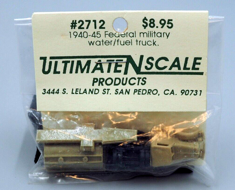 N Scale - Ultimate N Scale Products - 2712 - Truck, GMC CCKW - Undecorated