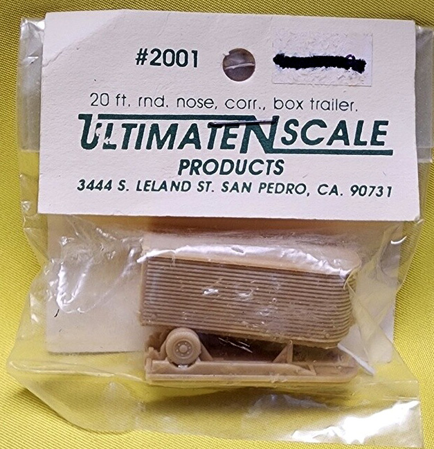 N Scale - Ultimate N Scale Products - 2001 - Undecorated