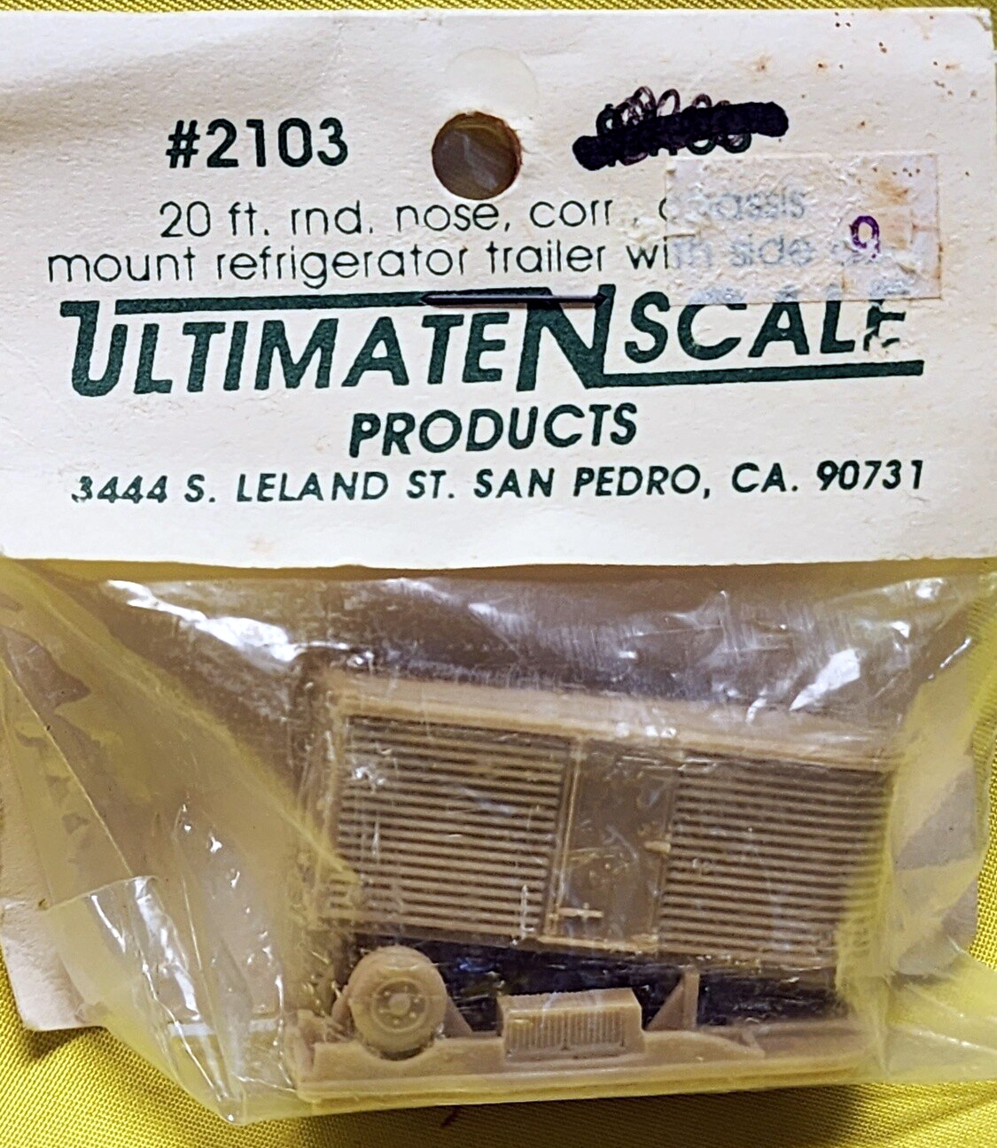 N Scale - Ultimate N Scale Products - 2103 - Undecorated