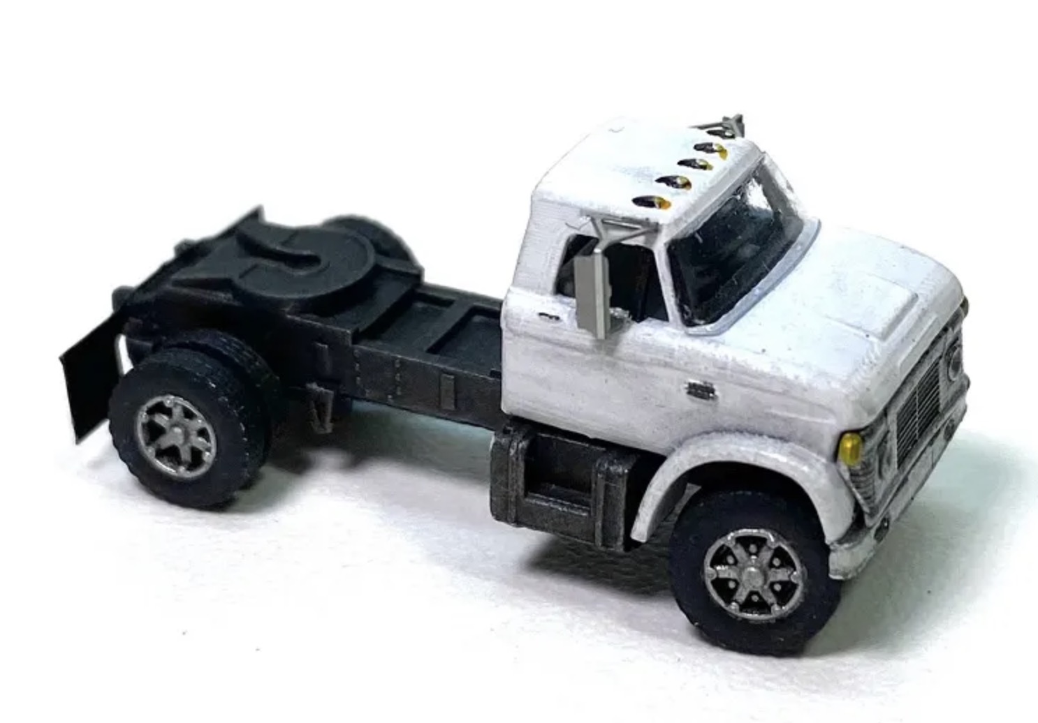 N Scale - Showcase Miniatures - 151 - Truck, Single Axle, Ford, F-750 Series - Undecorated