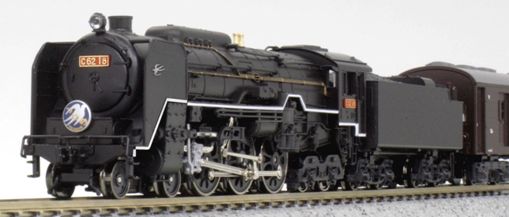 N Scale - Kato - 2019-1 - Locomotive, Steam, 4-6-4, C62 - Japanese National Railways - C62 18