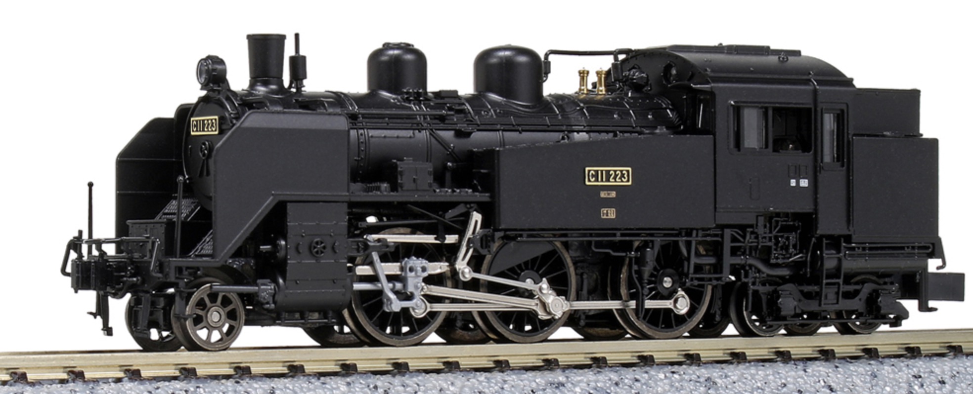 N Scale - Kato - 2021 - Locomotive, Steam, 2-6-4 C11 - Japanese National Railways - C11 223