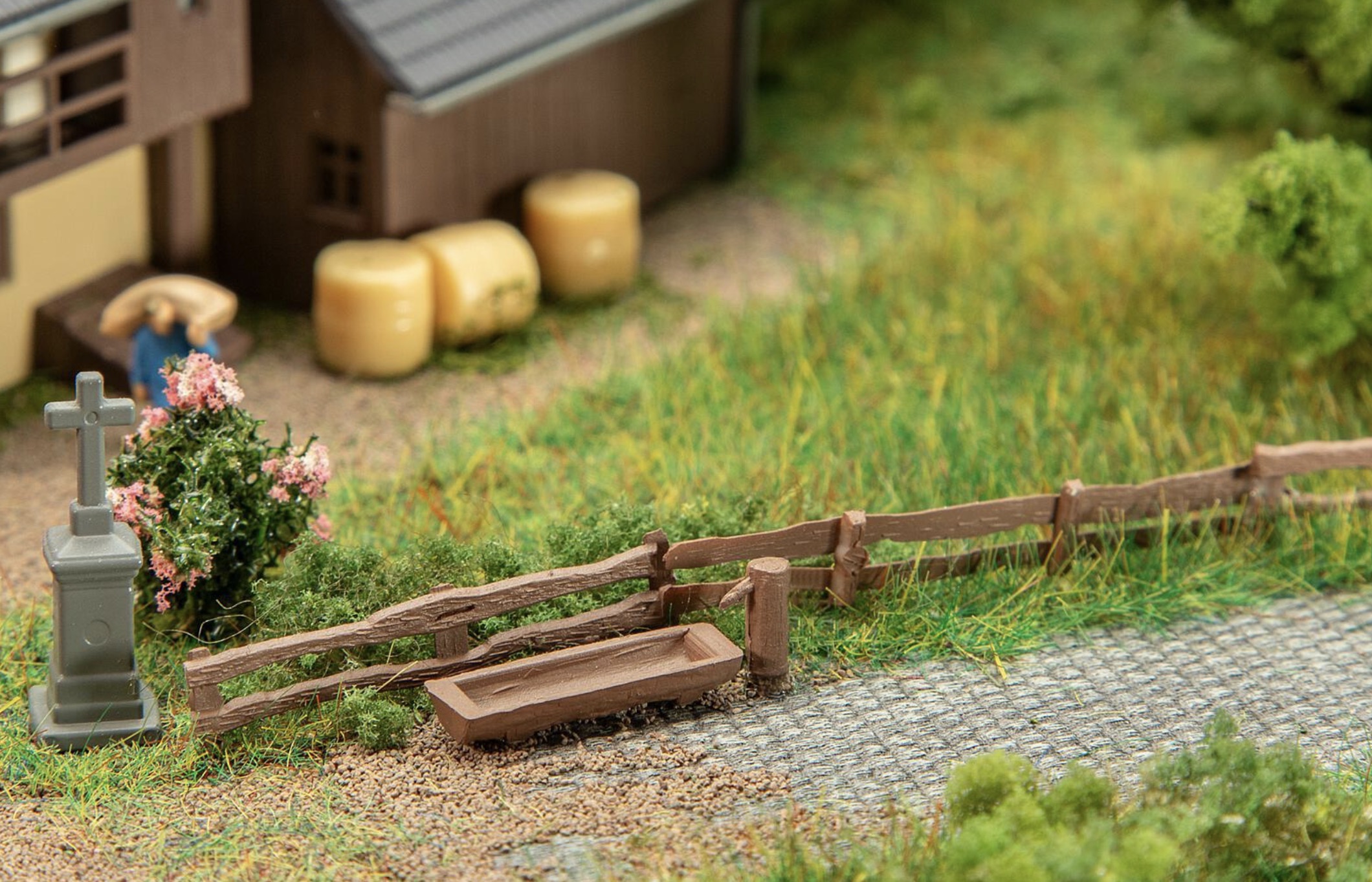 N Scale - Faller - 272924 - Accessories, Details, Fence - Scenery