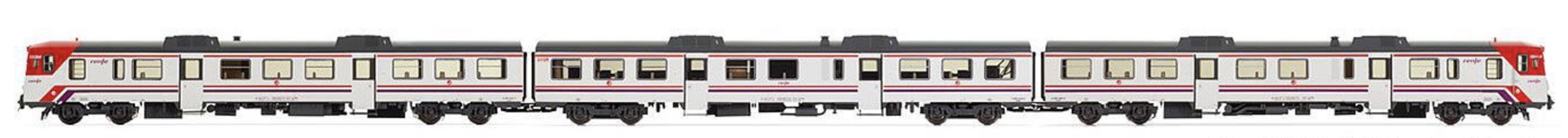 N Scale - Arnold - HN2541S - Locomotive, Diesel, Reihe 592 - Renfe - 3-Car Set