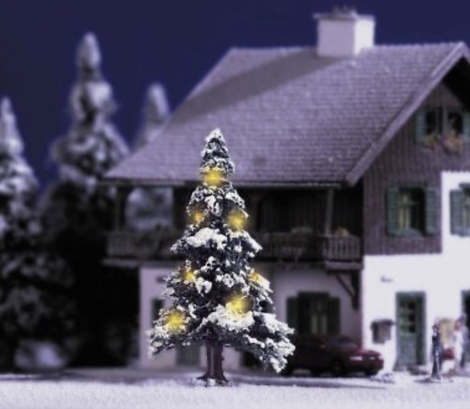 N Scale - Busch - 5410 - Scenery, Tree, Christmas - Scenery