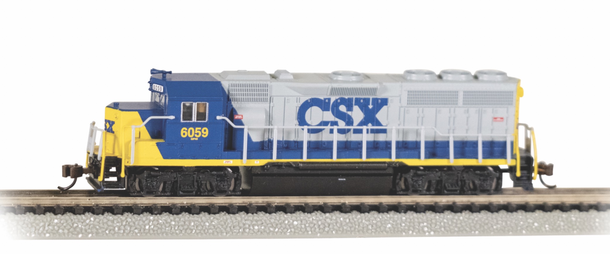 N Scale - Bachmann - 66361 - Locomotive, Diesel, EMD GP40 - CSX Transportation - 6059