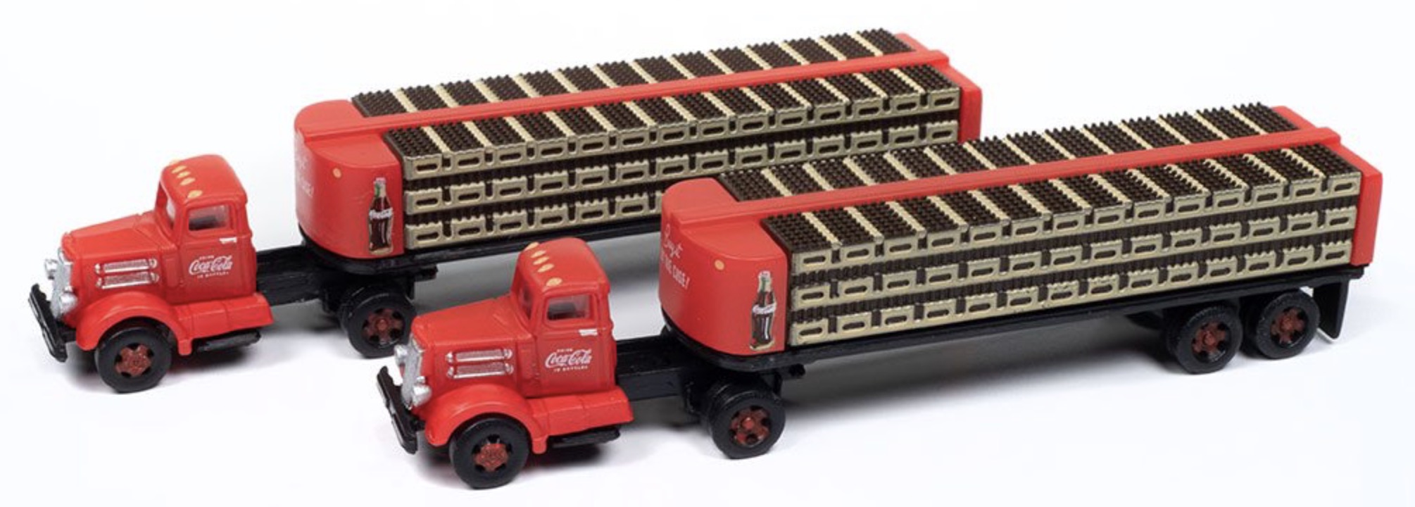 N Scale - Classic Metal Works - 51207 - Truck, IH R190 - Coca-Cola - 1954 IH R-190 Tractor with Flatbed
